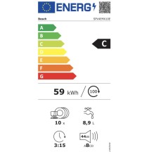 Įmontuojama indaplovė BOSCH SPV4EMX10E