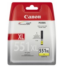 Canon CLI-551XL (6446B001), geltona kasetė rašaliniams spausdintuvams