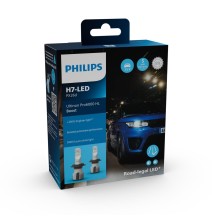 LED lemputės H7 Ultinon Pro6000 HL Philips Boost | Legalios keliuose  | 11972U60BX2  +300%