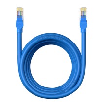 Baseus Round Cable Ethernet RJ45, Cat.6, 5m (blue)