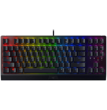 Razer Blackwidow V3 Tenkeyless Laidinė žaidimų klaviatūra, RGB LED, USB, US, Green Switch, Juoda