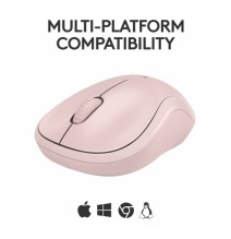 Logitech M240 Silent Belaidė pelė, Bluetooth, Rose