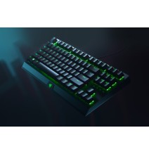 Razer Blackwidow V3 Tenkeyless Laidinė žaidimų klaviatūra, RGB LED, USB, US, Green Switch, Juoda