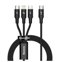 Baseus Rapid Series 3-in-1 1.5 m 20W USB-C to Lightning