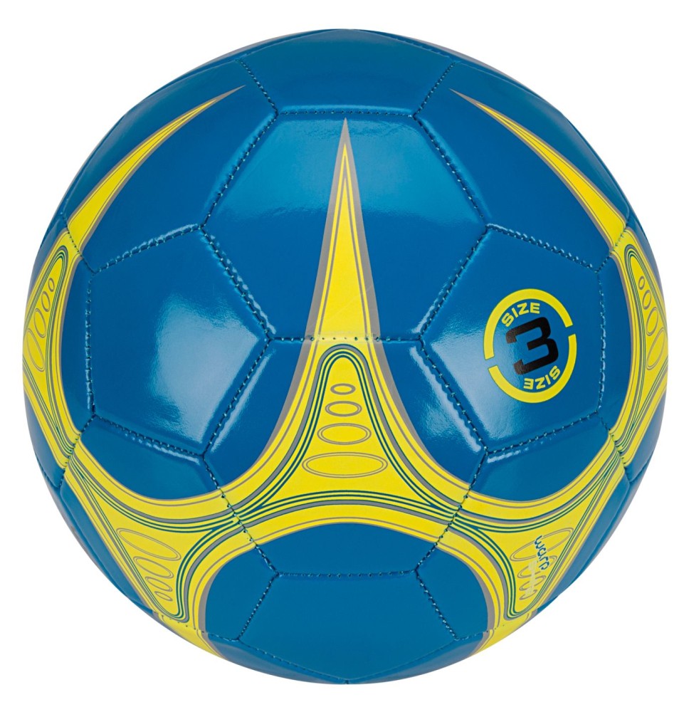 Kamuolys futb leisure AVENTO 16XX Blue/Yellow/Silver 3d