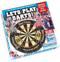 Darts taikinys LET'S PLAY DARTS su strėl.