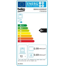 Įmontuojama orkaitė Beko BBIM14300BMP