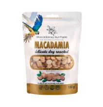 Makadamijų riešutai MACADAMIA NUT FARM, branduoliai, skurdinti, 150 g