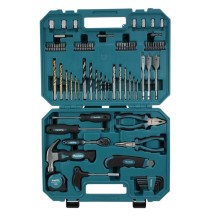 80 dalių grąžtų ir sukimo antgalių rinkinys MAKITA E-15104