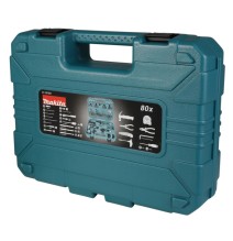 80 dalių grąžtų ir sukimo antgalių rinkinys MAKITA E-15104