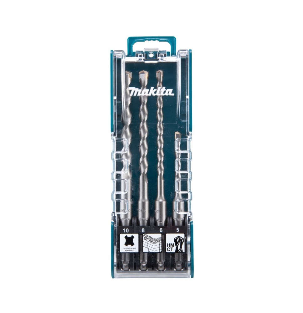 4 dalių grąžtų rinkinys MAKITA SDS-Plus D-74136