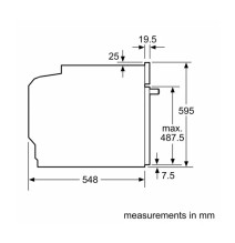 Orkaitė Bosch HBA172BS0S