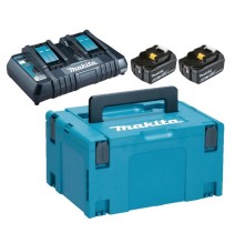 Akumuliatorių ir įkroviklio komplektas MAKITA PowerPack 18V 6,0Ah