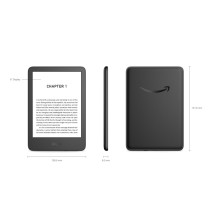 Amazon Kindle Elektroninė skaityklė 6'' 300ppi, 16GB, Without Ads, Black