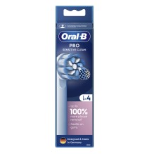 Dantų šepetėlio galvutės Oral-B EB60X Sensitive Clean 4 vnt