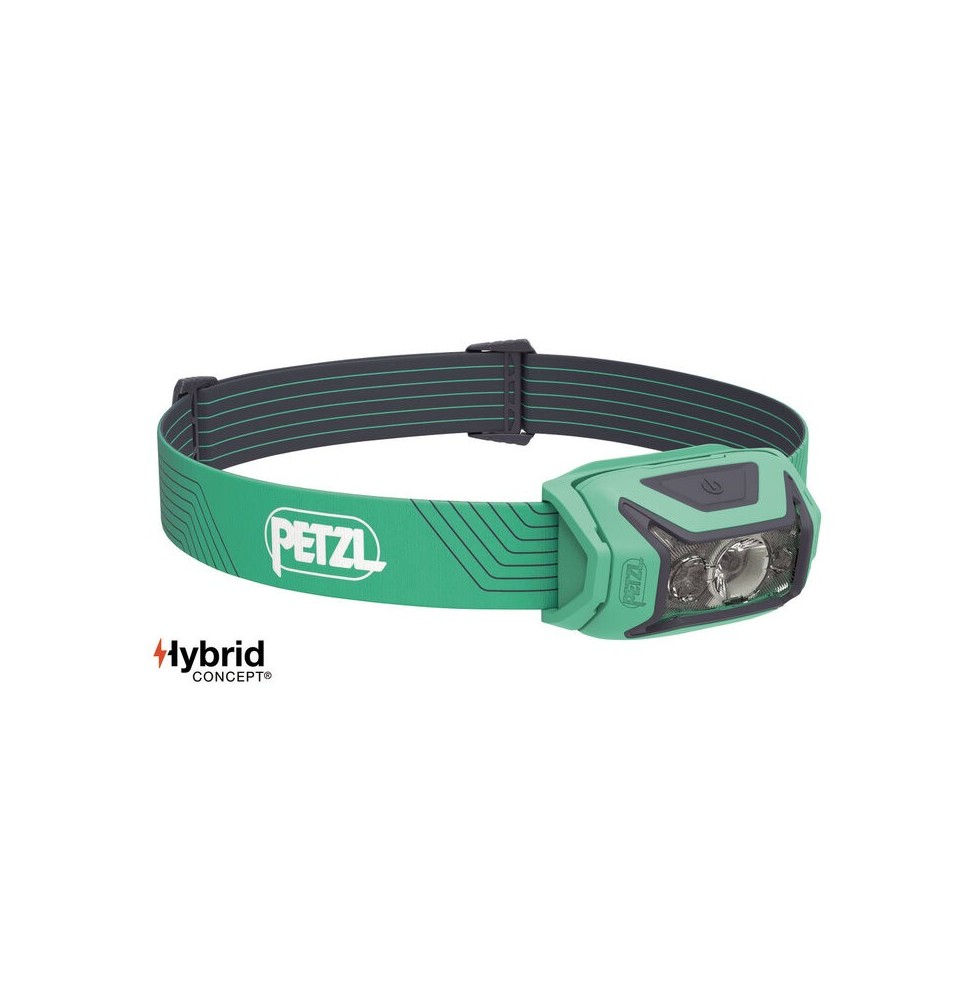 Prožektorius ant galvos Petzl ACTIK, 450 lm, PET002355, žalias