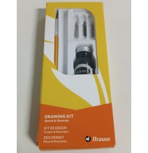 Ecost prekė po grąžinimo Brause 145B - Un kit d'apprentissage compret 3 plumes de dessin (66B, 511B