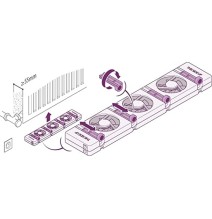 Ecost prekė po grąžinimo SpeedComfort Expansion Kit: Smart Heater Fan for Radiators - Durabili šildy