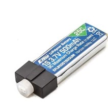 Ecost prekė po grąžinimo 3.7V 500mAh 1S 25C LiPo Battery: PH 2.0 (High-Current Ultra Micro)