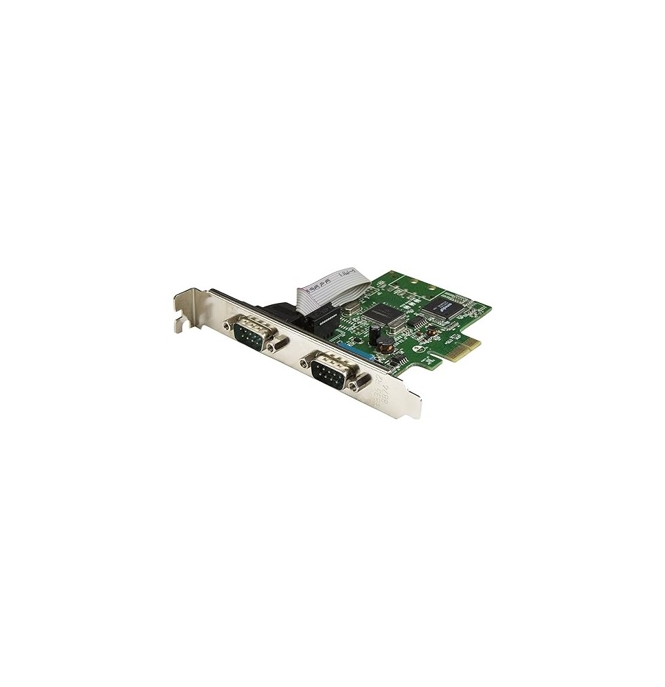 Ecost prekė po grąžinimo StarTech.com Serial PCI Express korta su 2 DB9 prievadais, UART 16C1050, RS