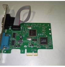 Ecost prekė po grąžinimo StarTech.com Serial PCI Express korta su 2 DB9 prievadais, UART 16C1050, RS