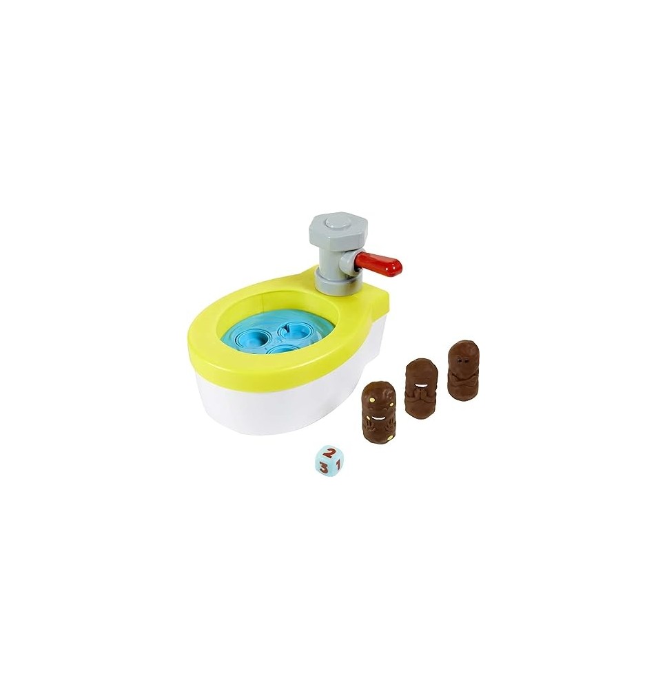 Ecost Prekė po grąžinimo Mattel Games - Turbo Poop Catcher, Žaislas Vaikams su Tualeto Žaislu