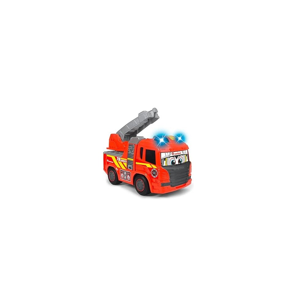 Ecost Prekė po grąžinimo Dickie Toys 203814016 Happy Fire Engine, Scania, Gaisrinė su Šviesa ir Sire