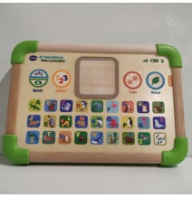 Ecost prekė po grąžinimo VTech Baby interaktyvi medinė lavinamoji planšetė - ekologiškas vaikų planš