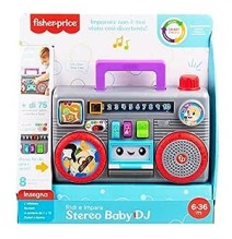 Ecost Prekė po grąžinimo Fisher-Price - Ridi & Išmok Stereo Baby DJ - Multilingual Edition, Žaidimas