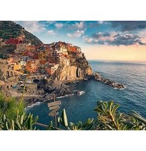 Ecost prekė po grąžinimo Ravensburger dėlionė 16227 - Vaizdas į Cinque Terre - 1500 dalių dėlionė su