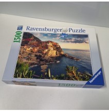 Ecost prekė po grąžinimo Ravensburger dėlionė 16227 - Vaizdas į Cinque Terre - 1500 dalių dėlionė su