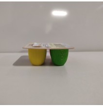 Ecost prekė po grąžinimo Erzi Yogurtini Multiflavor medinis žaislas, įvairiaspalvis, 7 x 7 x 2,7 cm,