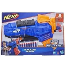 Ecost prekė po grąžinimo NERF Hasbro E2654EU5 N-Strike Elite Rukkus ICS-8 žaislinis šautuvas su 8 st