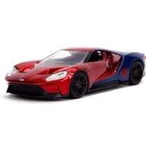 Ecost prekė po grąžinimo Jada Toys Marvel Spiderman 2017 Ford GT, 1:32 modelio automobilis