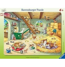 Ecost prekė po grąžinimo Ravensburger vaikų dėlionė 05092 - Ūkio gyventojai - rėmelio dėlionė vaikam