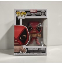 Ecost prekė po grąžinimo Funko 53874 POP Marvel: Luchadores-Deadpool, įvairiaspalvis