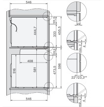 Įmontuojama orkaitė Miele H 7264 BP OBSW 11104230