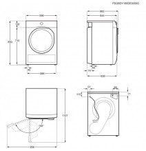 Džiovyklė ELECTROLUX EW7D283VE