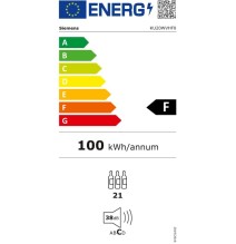 Vyno šaldytuvas SIEMENS KU20WVHF0