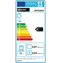 Garinė orkaitė Neff B47FS26G0