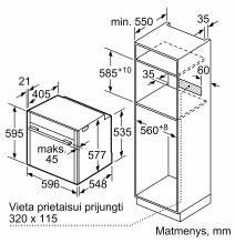 Garinė orkaitė Neff B47FS26G0