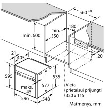 Garinė orkaitė Neff B47FS26G0