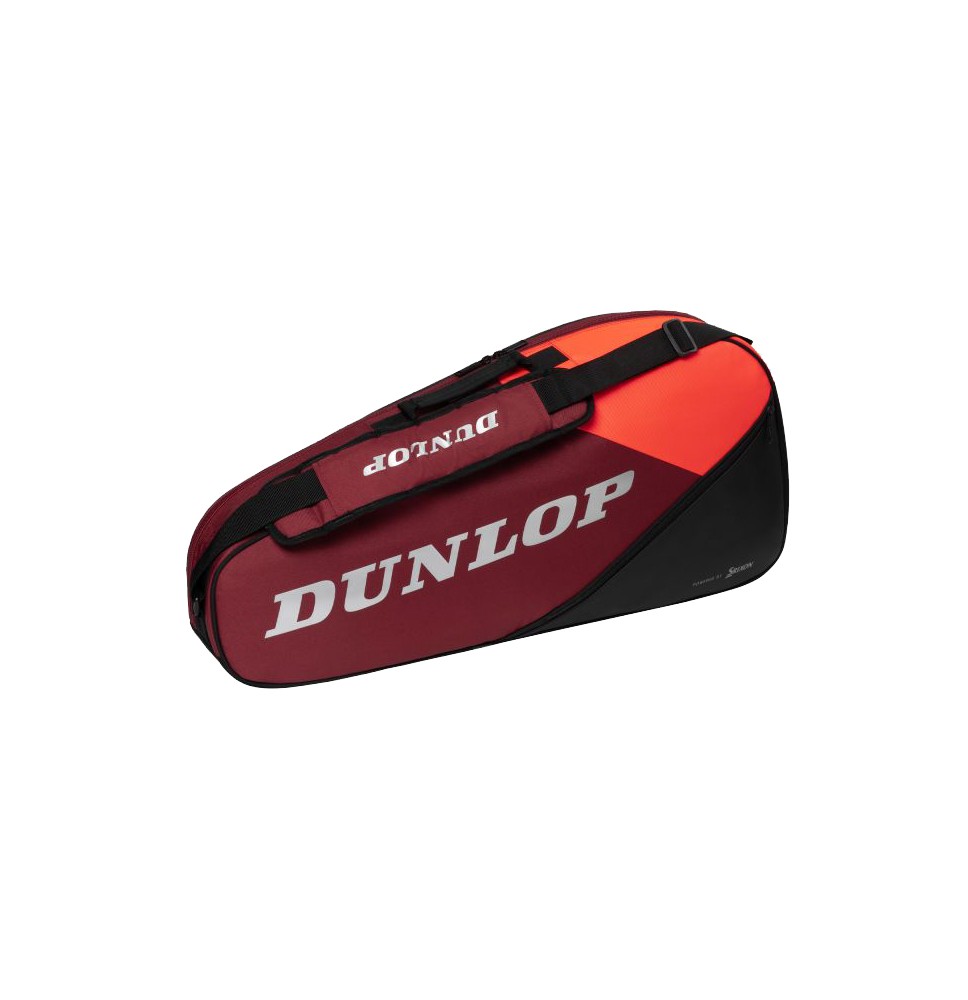 Krepšys tenisui DUNLOP CX-CLUB 3 black/red