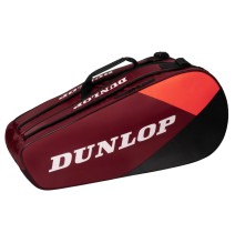 Krepšys tenisui DUNLOP CX-CLUB 6 black/red