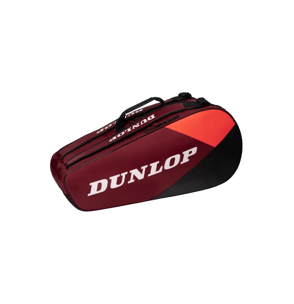 Krepšys tenisui DUNLOP CX-CLUB 6 black/red