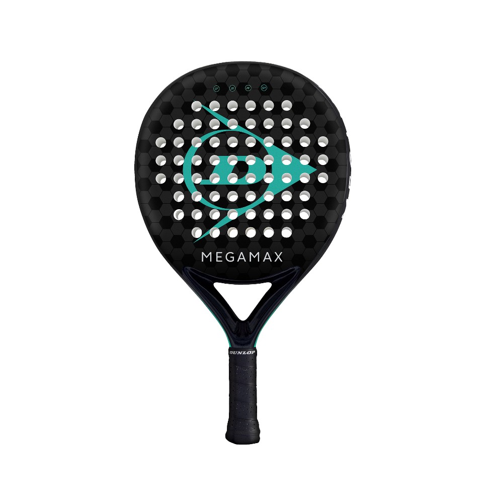 Padel raketė Dunlop MEGAMAX BLACK  365g