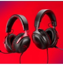 HyperX Cloud III Laidinės žaidimų ausinės, Juoda