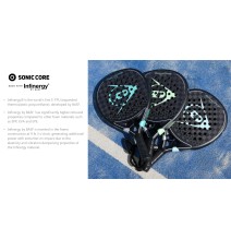 Padel raketė Dunlop GALACTICA LITE 16K 355g