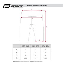 Šortai vaikiški FORCE Victory // 128-140 cm (juoda/pilka)