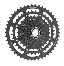 Galinis žvaigždžių blokas Shimano CUES CS-LG400-9 // 9 pav. (11-46T)